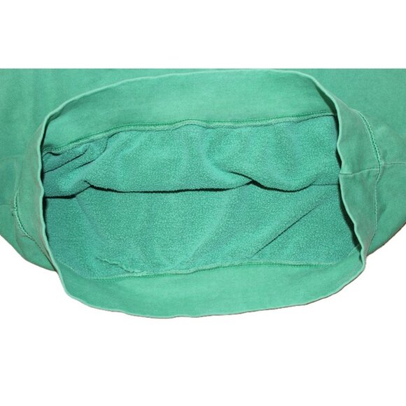 URBAN OUTFITTERS Old Sport 1985 Puff Paint Pullover Sweatshirt in Green (L/XL) - Picture 8 of 12